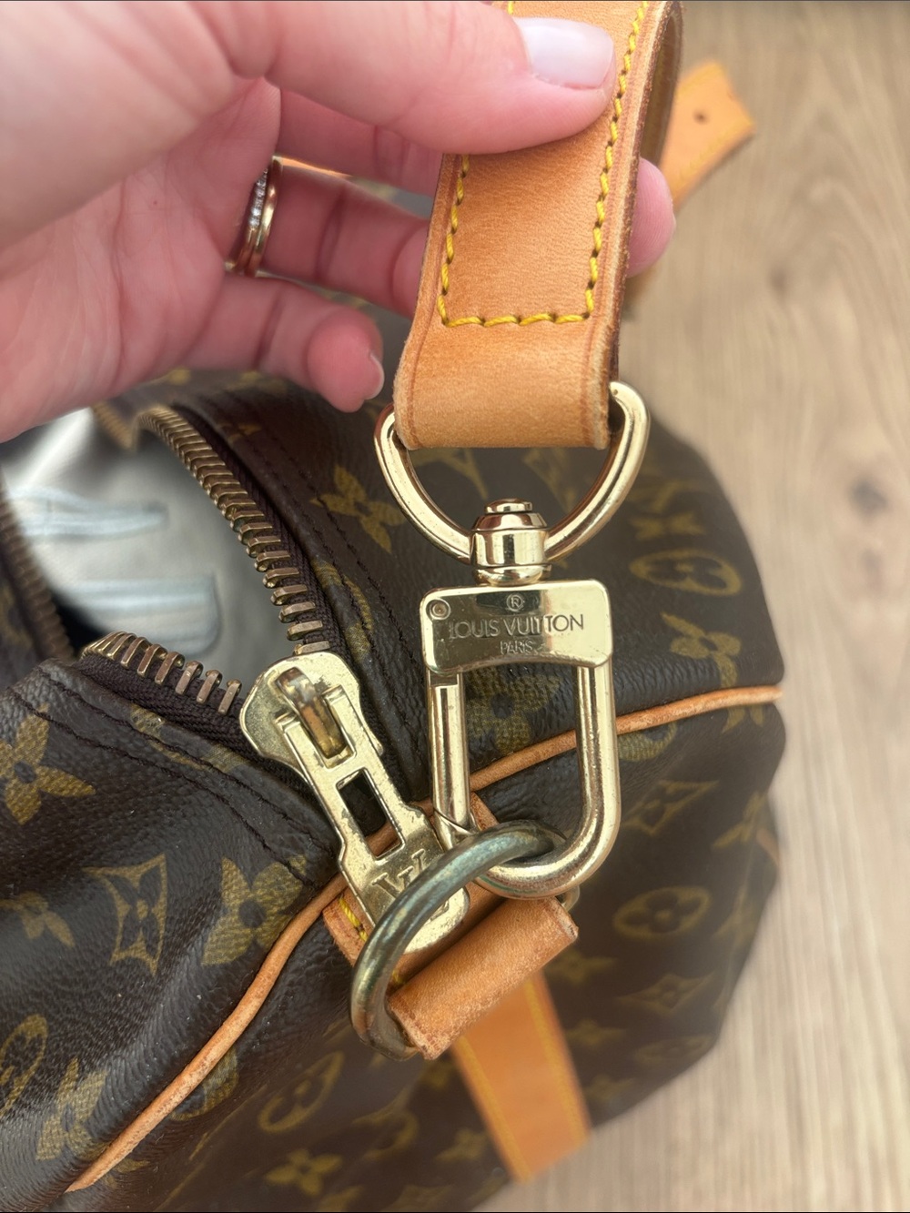 Louis Vuitton Monogram Canvas 60 Keepall with authenticity - Picture 9 of 14